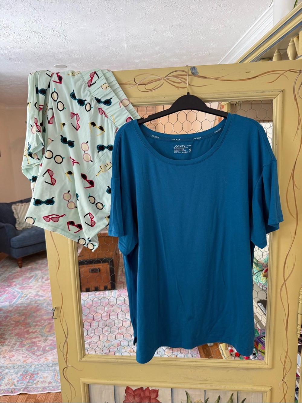 Jockey women’s ' Teal Short Sleeve Top